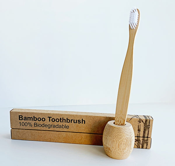 Green Pro 100% Biodegradable Bamboo Toothbrush